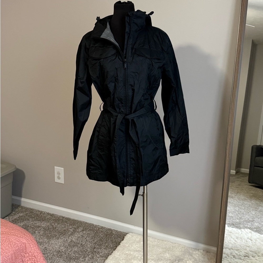 L.L. Bean Women's Black Rain Jacket